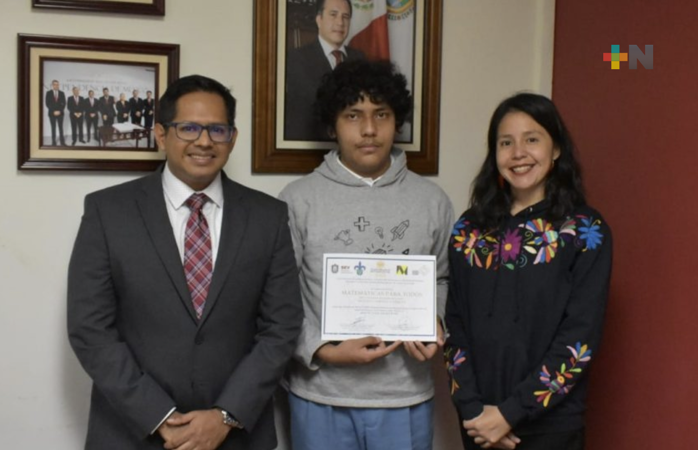 Arturo Cabrera representará a Veracruz en competencia internacional de Matemáticas, en Singapur
