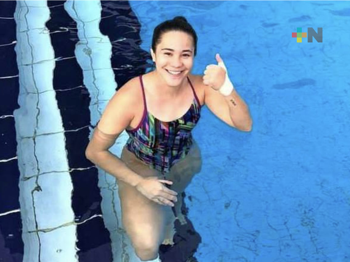 Dedico el Premio Estatal del Deporte, a mi abuelito: Samantha Jiménez