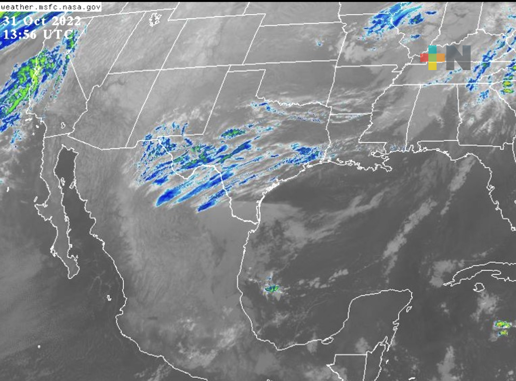 Condiciones limitadas para lluvias, vientos dominantes del noreste, este y sureste con aumento de temperatura