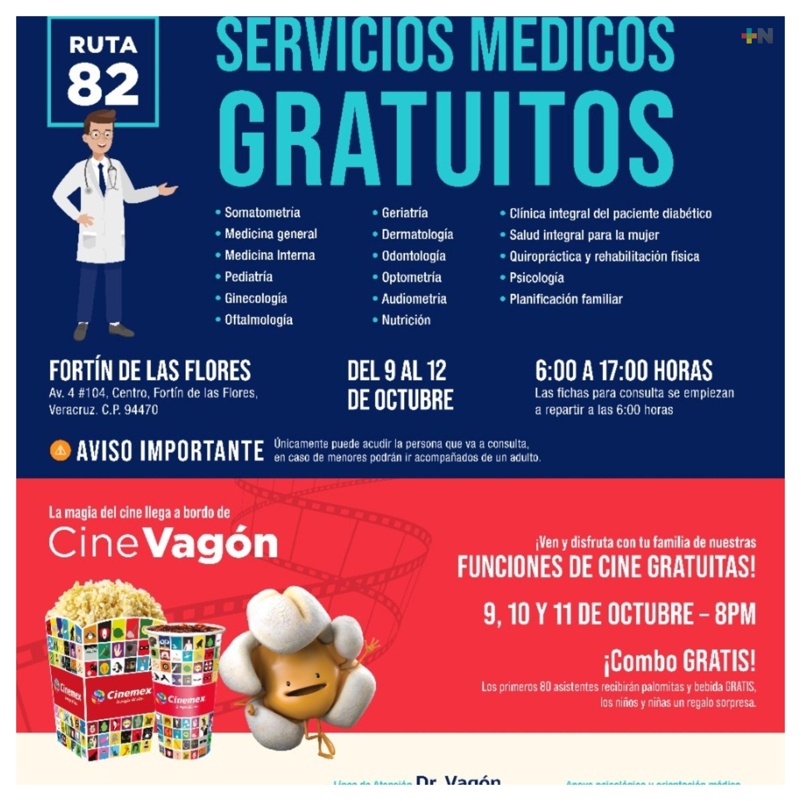 Dr Vagón realizará consultas gratuitas en municipio de Fortín