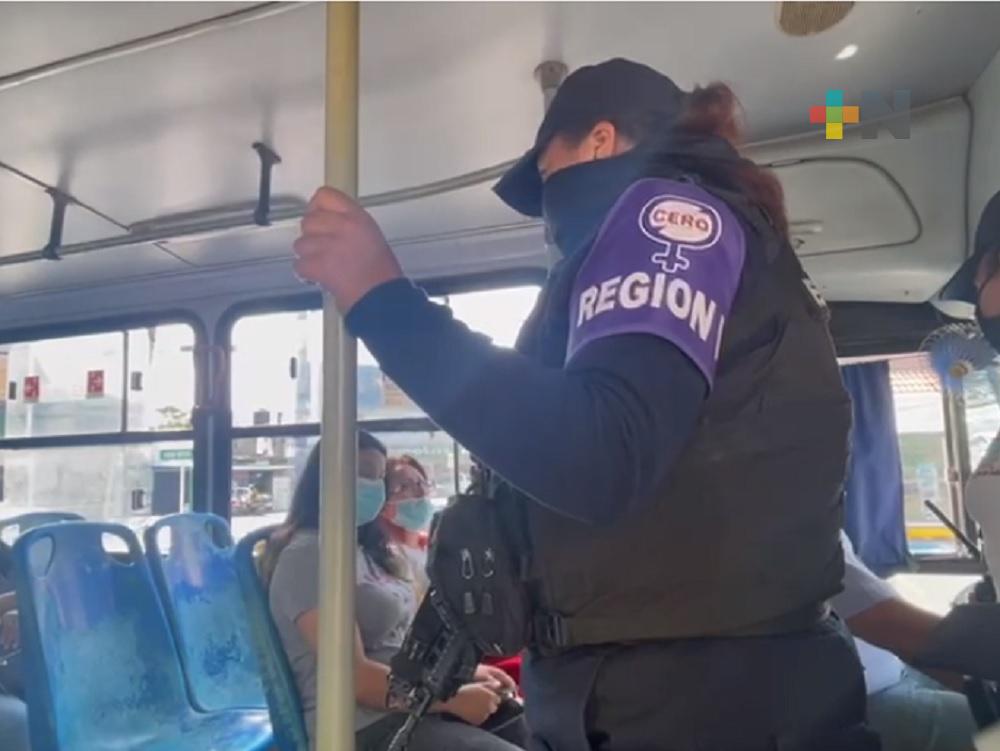 En Martínez de la Torre aplican «Operativo  Ruta Mujer Segura»