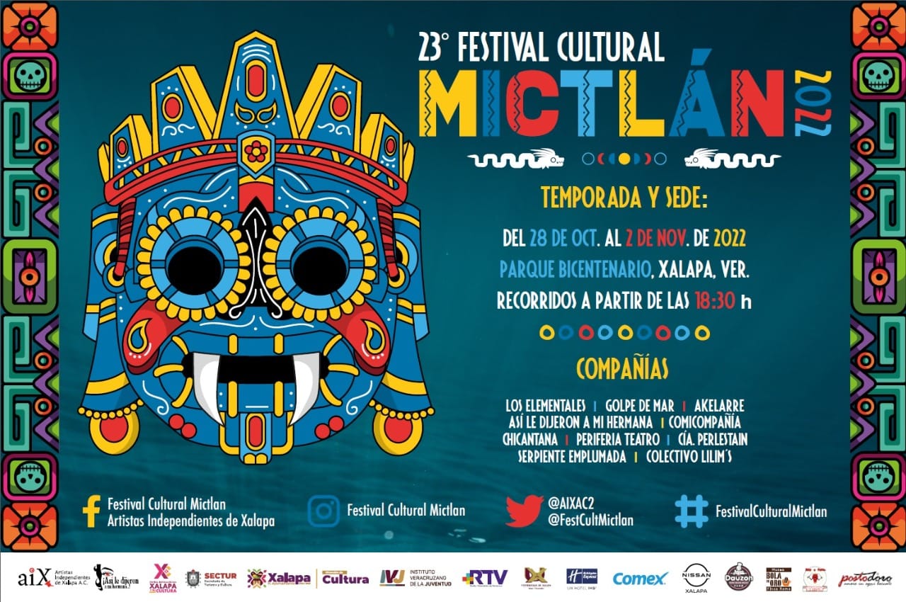 Regresa Festival Mictlán a parque Bicentenario de Xalapa