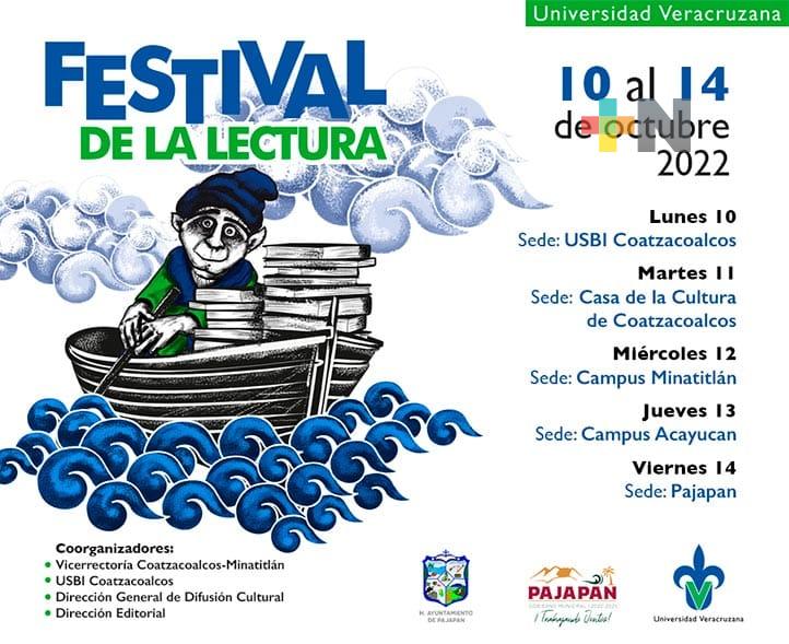 Presentarán cinco libros en Festival de la Lectura 2022