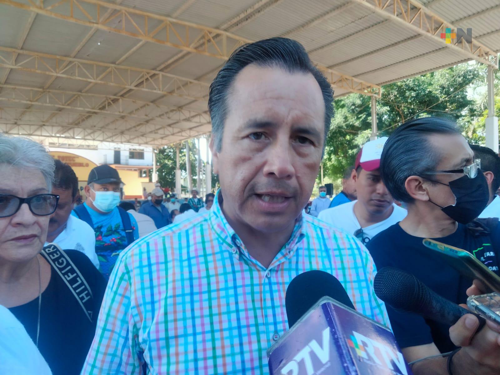Felicita Cuitláhuac García a Fiscalía por detención de presuntos responsables del asesinato de maestra