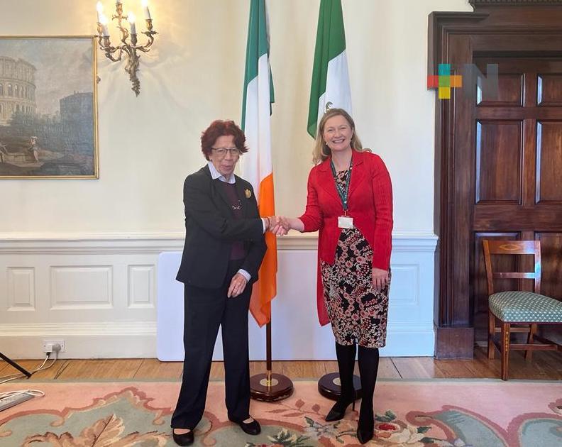 Visita de trabajo a Irlanda de la subsecretaria de Relaciones Exteriores