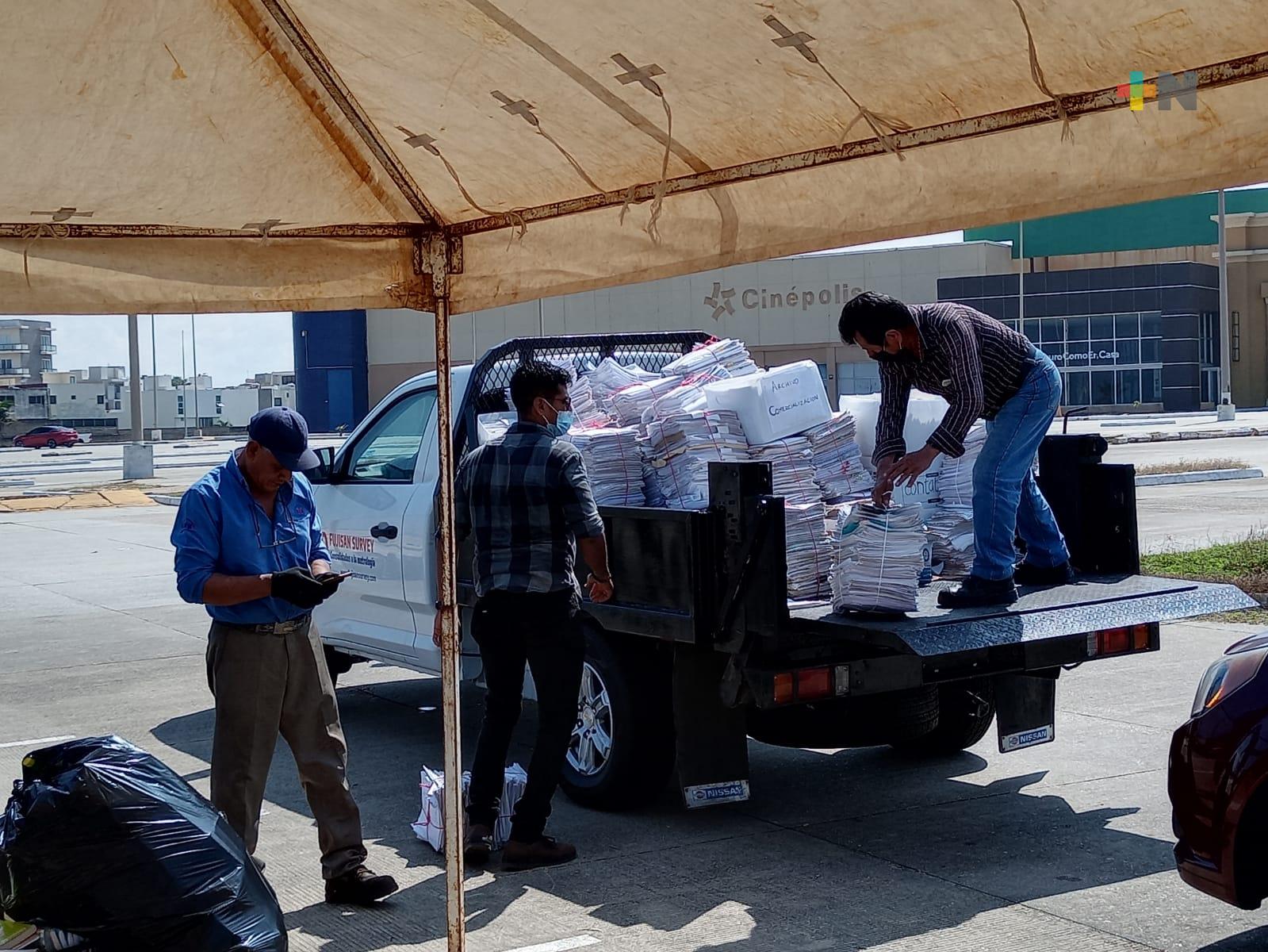 Realizan Reciclatón en apoyo a gimnasta Bárbara Wetzel en Coatza