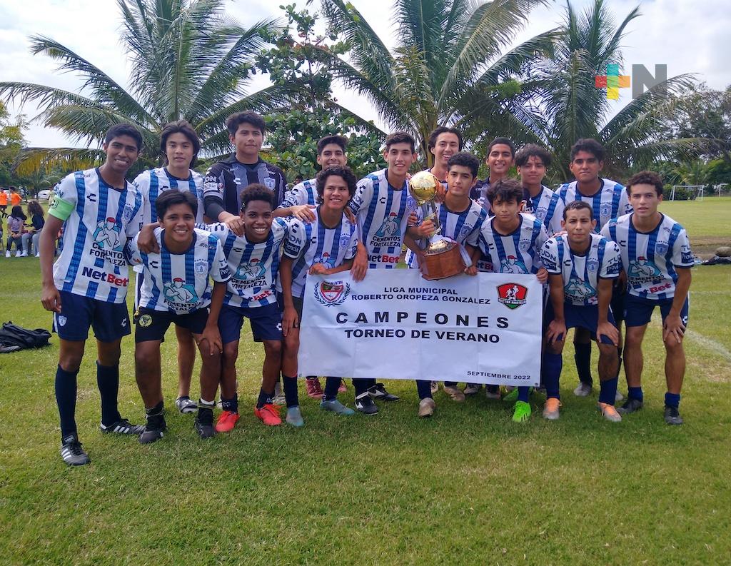 CEFOR Pachuca y Academia Delfines,  campeones del Verano 2022 en la Oropeza