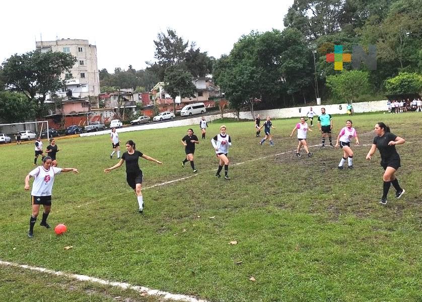 Sefiplan goleó al Icatver en Torneo de Futbol Femenil «Interdependencias»