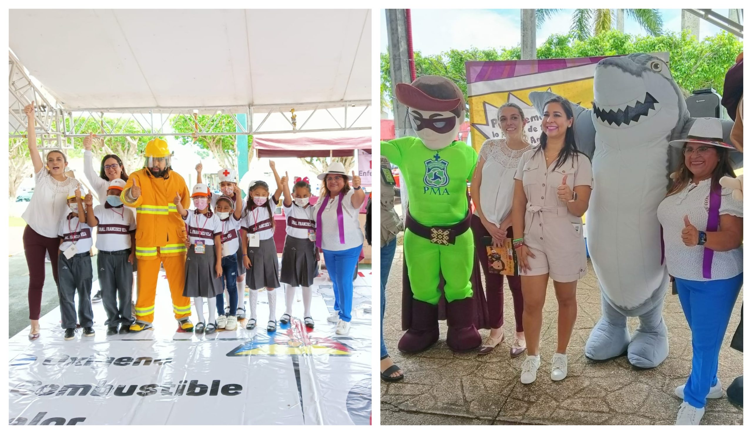 Inaugura PC la Macro Feria Infantil “Aprendo a Cuidarme” en Minatitlán