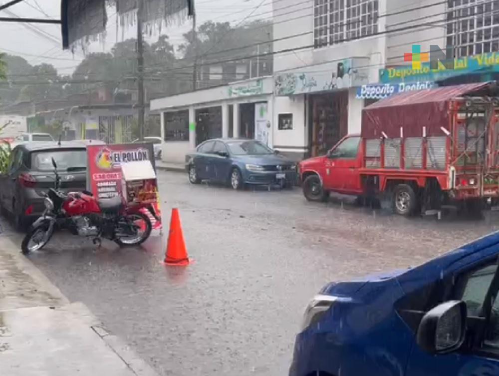 Potencial de lluvias moderadas a fuertes en zona montañosa de Veracruz