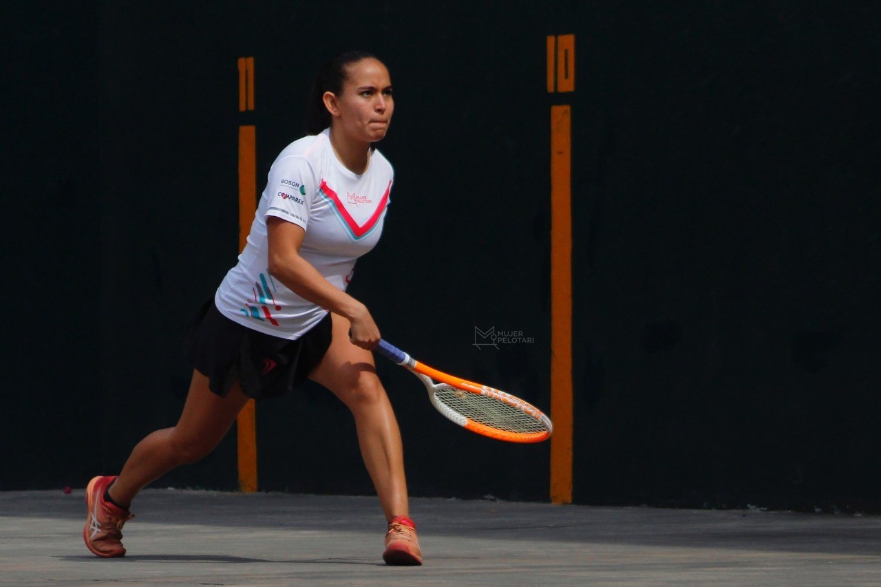Laura Puentes avanza motivada en Campeonato Mundial Absoluto de Pelota Vasca