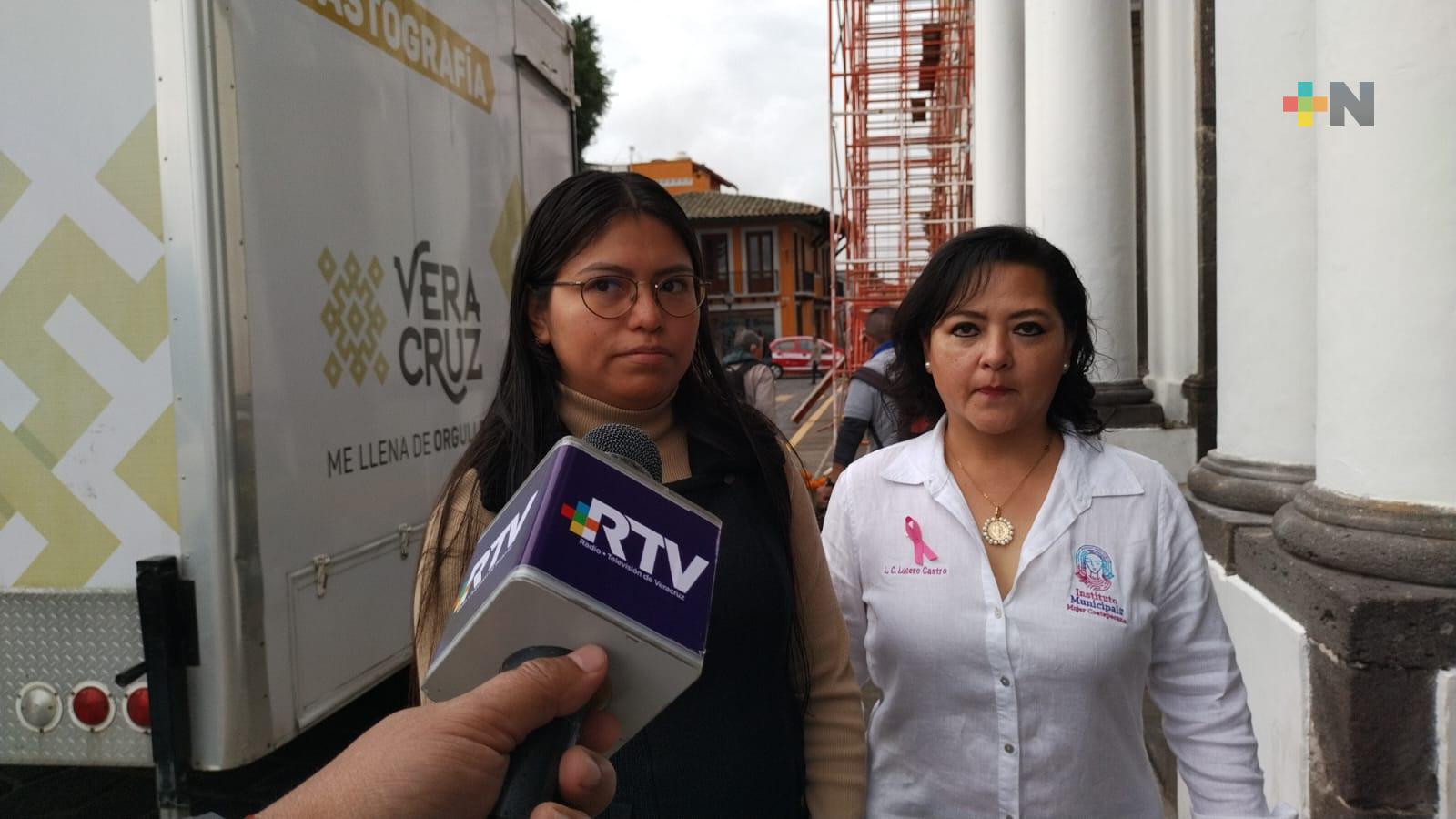 Realizan jornada de detección de cáncer de mama en Coatepec