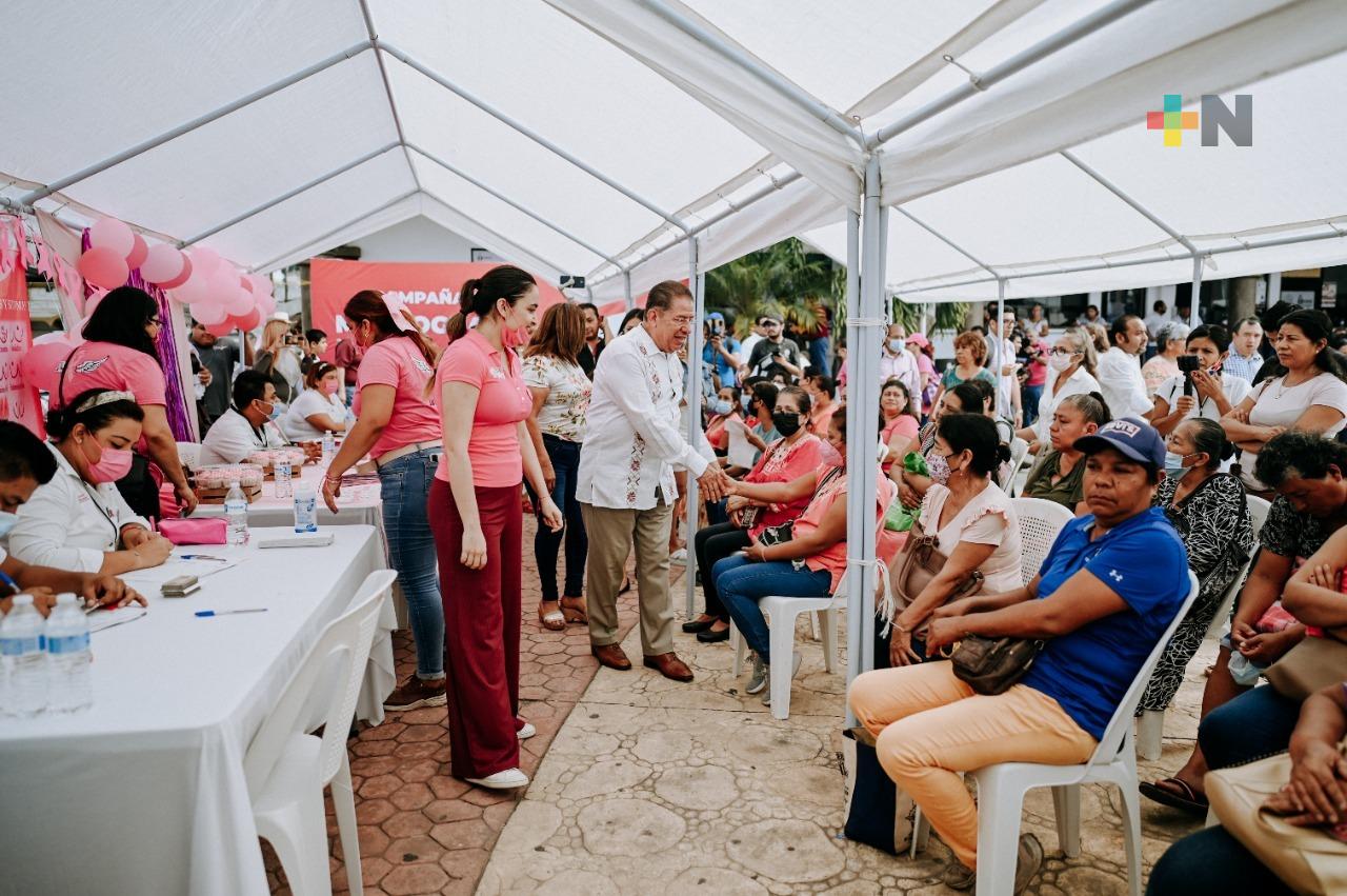 Exitosa jornada de mastografías gratuitas en Tuxpan