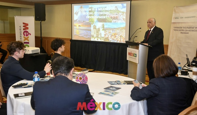 Fortalecer la llegada de turistas a México, propósito de Operación Toca Puertas en Canadá