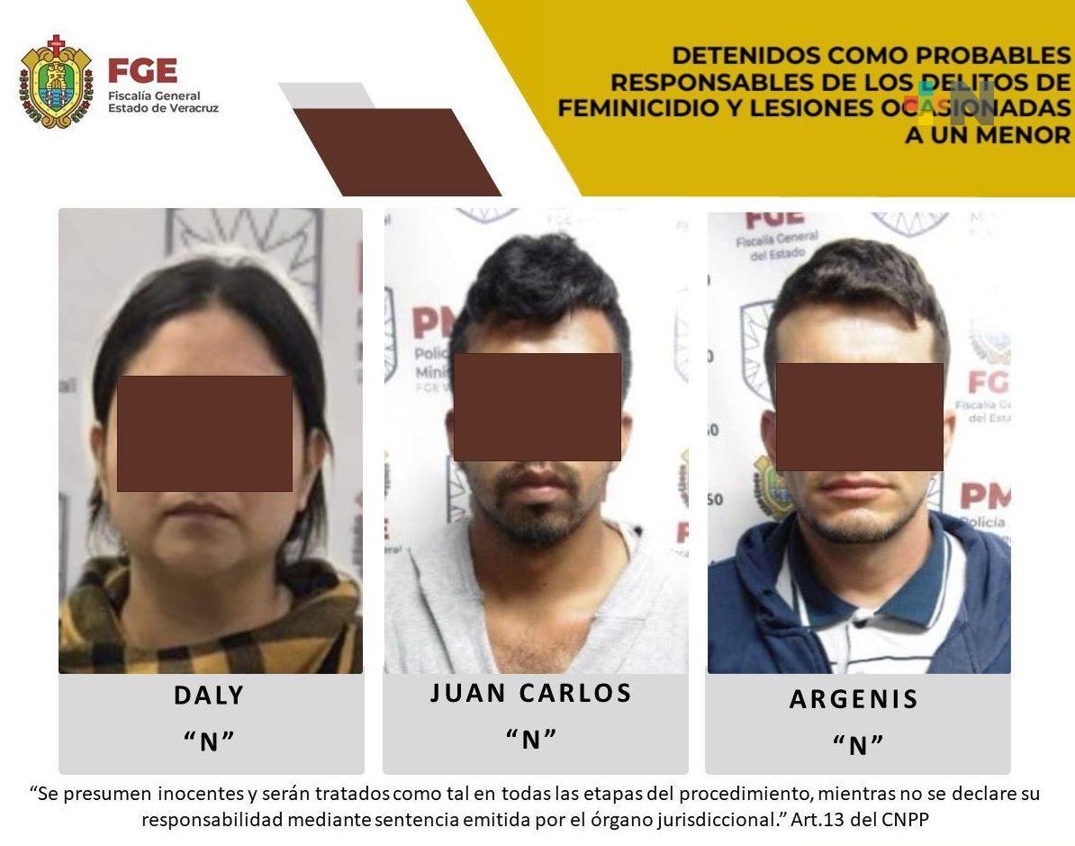 FGE detiene a presuntos responsables del homicidio de maestra en Xalapa