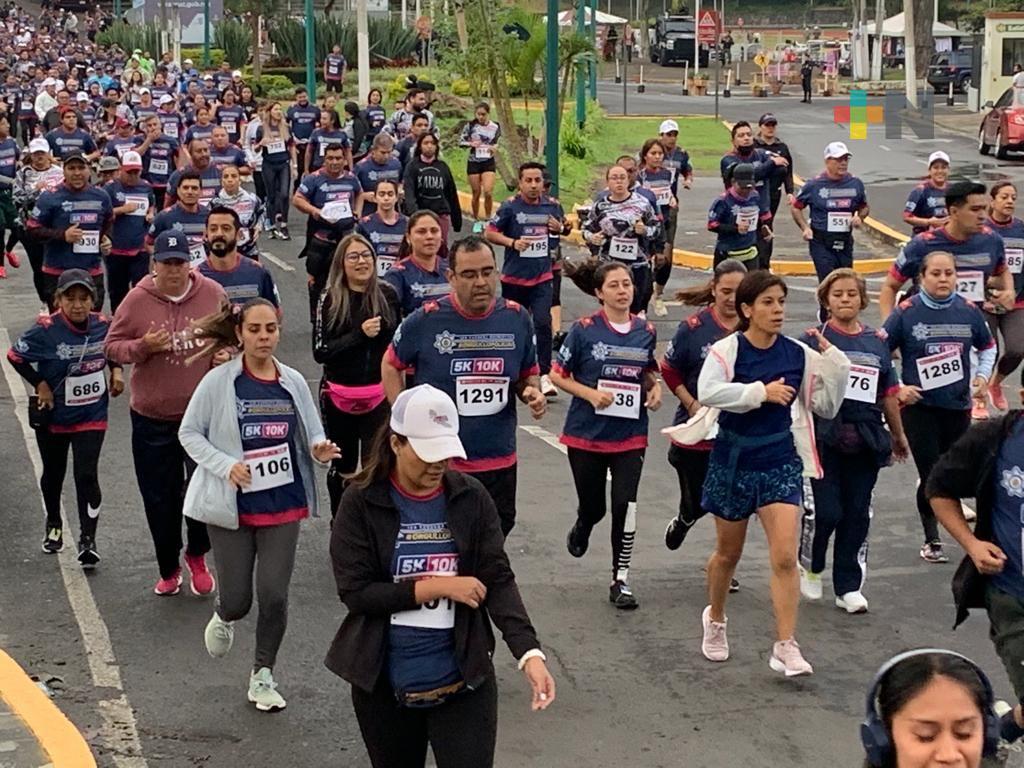 Rompe récord de participación la Carrera Orgullo Policial