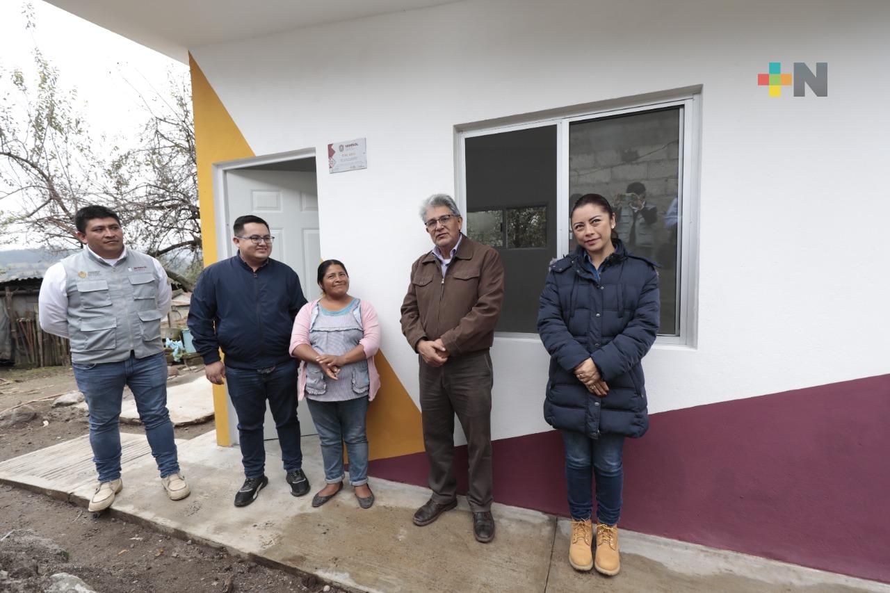 Con mejoramiento a la vivienda, Sedesol beneficia salud y calidad de vida de familias veracruzanas