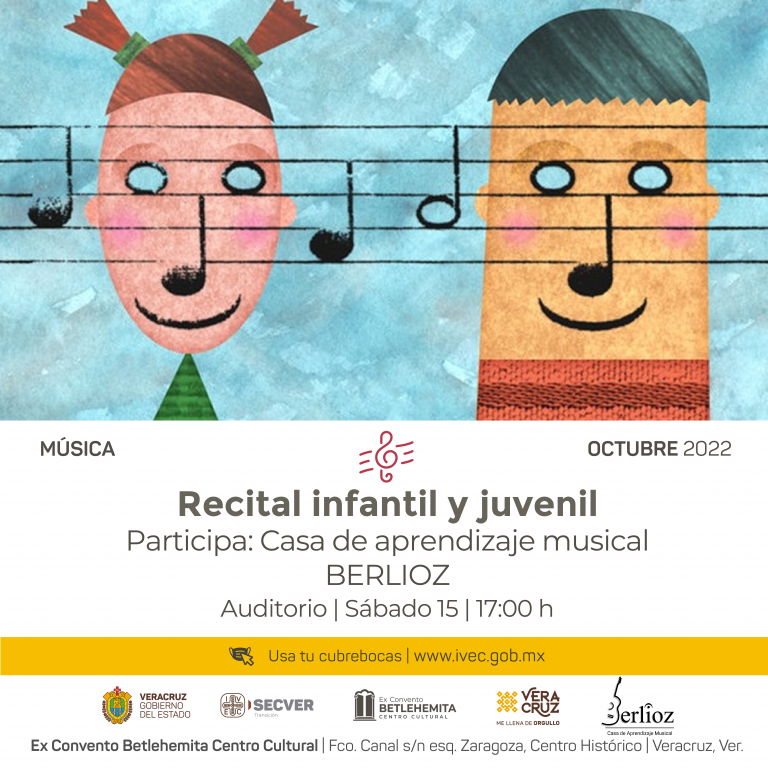 Un sábado musical con Recital infantil y juvenil del Exconvento Betlehemita