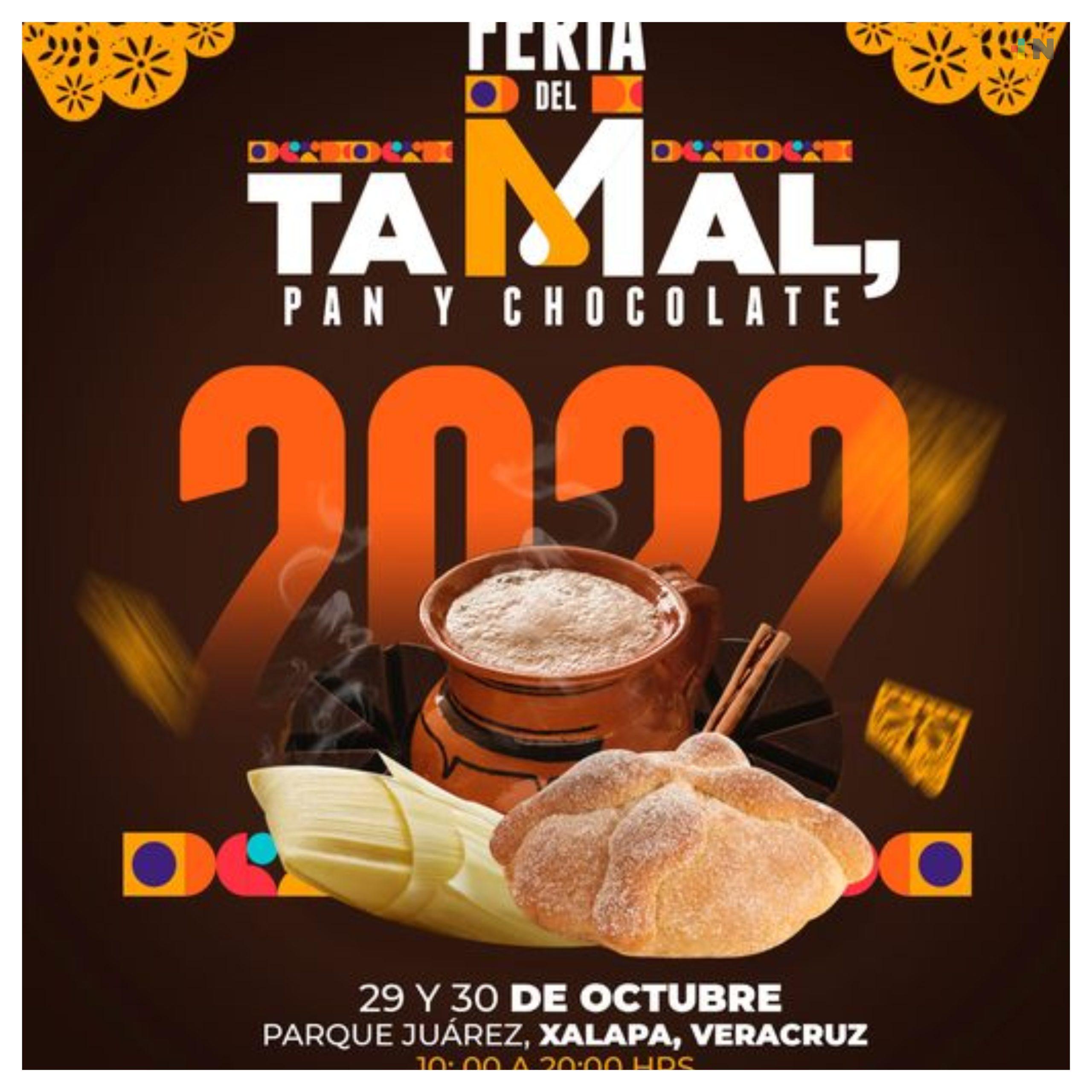 Más de 110 expositores participarán en Feria del Tamal, Pan y Chocolate en Xalapa