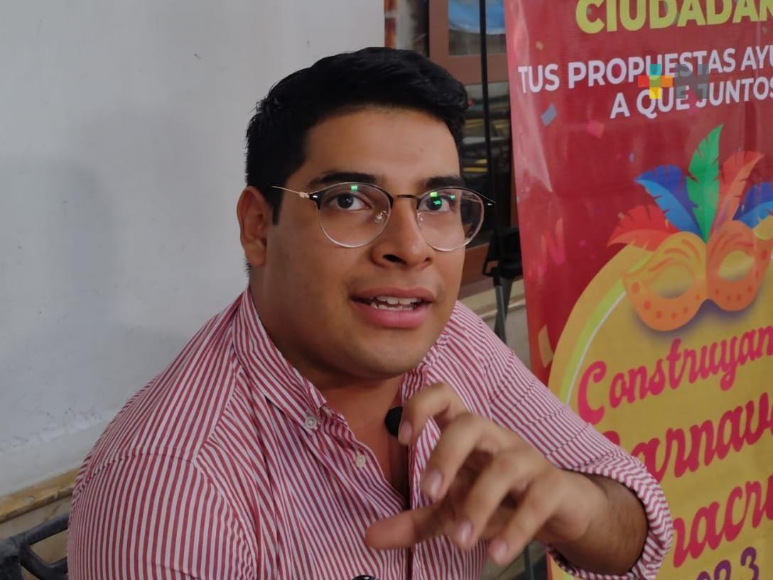 Carnaval de Veracruz tendría que celebrarse entre marzo y mayo para poder planearlo: regidor