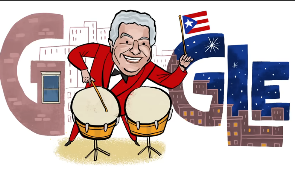 Google homenajea al músico Tito Puente