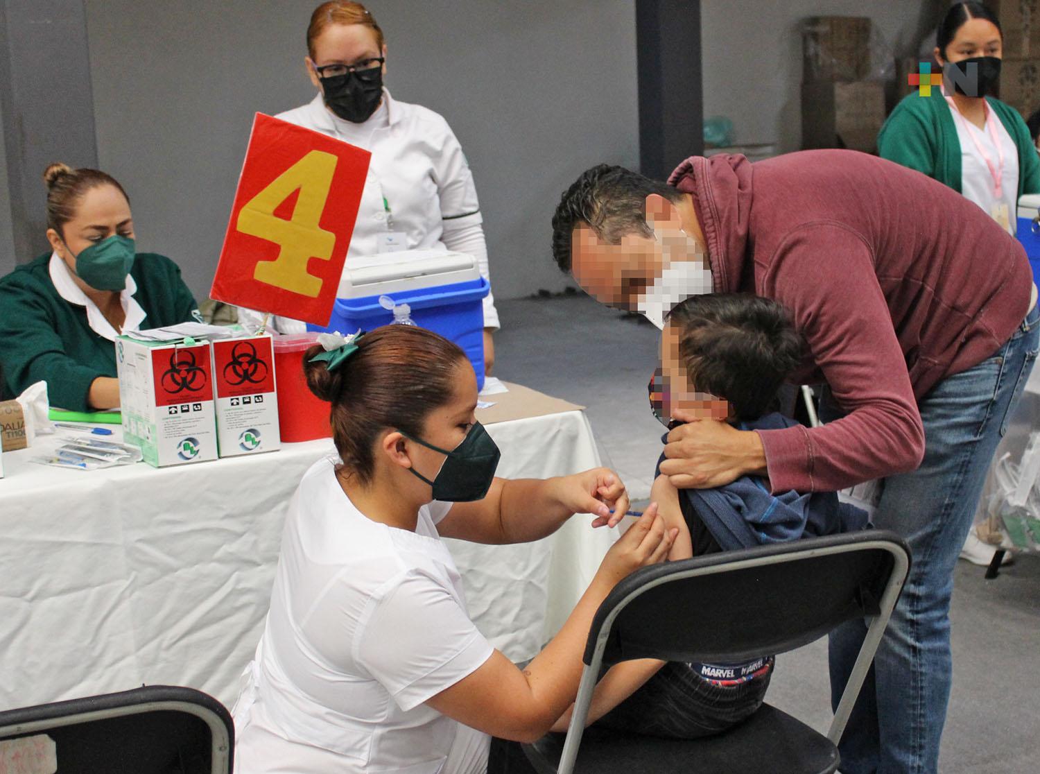 Conoce aquí los municipios que aplicarán segunda dosis anti-Covid a niñas y niños de 5 a 11 años