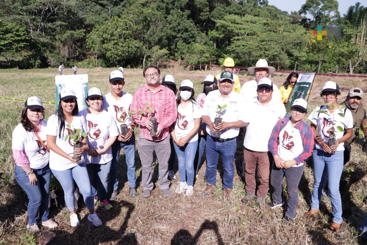 Llega a Misantla, «Fabriquemos agua reforestando»