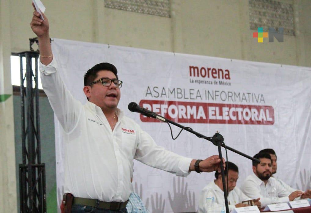 Esteban Ramírez continúa gira en defensa de Reforma a la Ley Electoral