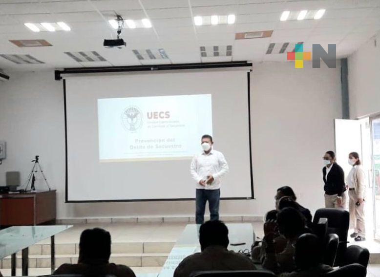 UECS capacita a personal de Pemex, en prevención del delito de engaño telefónico