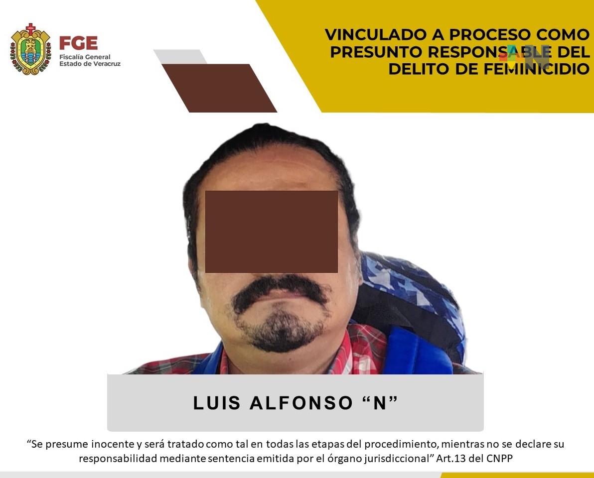 Luis Alfonso «N» es vinculado a proceso por feminicidio