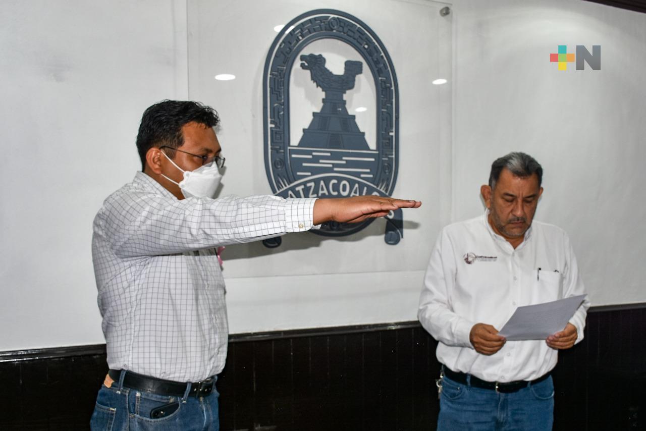 Tomó protesta nuevo director del DIF municipal de Coatzacoalcos