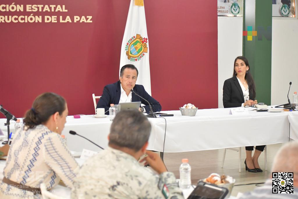 En Emiliano Zapata sesionó la Mesa para Construcción de la Paz