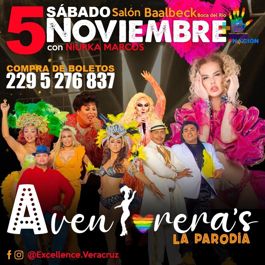 Niurka Marcos, feliz de amadrinar en Veracruz la obra musical “Aventurera’s”