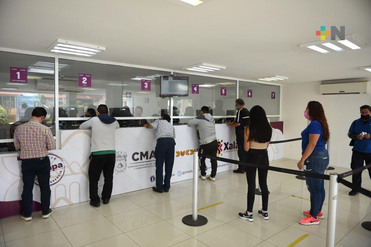 CMAS Xalapa amplía programa de pago anual anticipado MÁSNOTICIAS