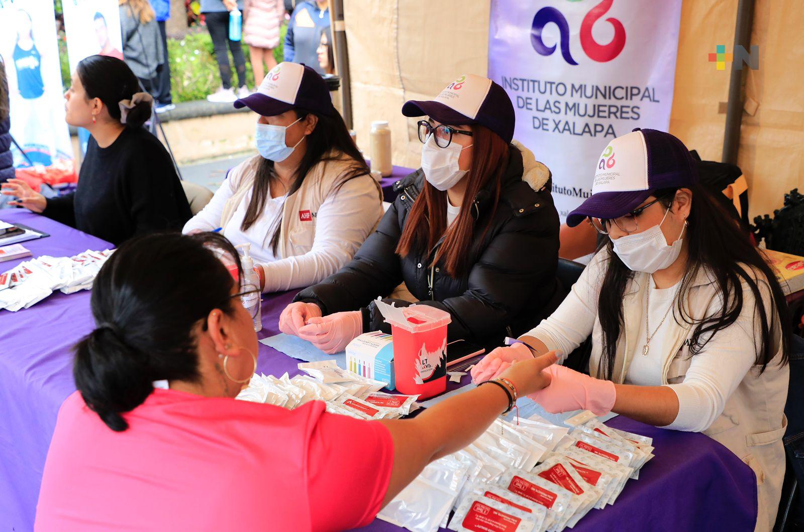 Ayuntamiento de Xalapa inauguró la  Feria de la Salud