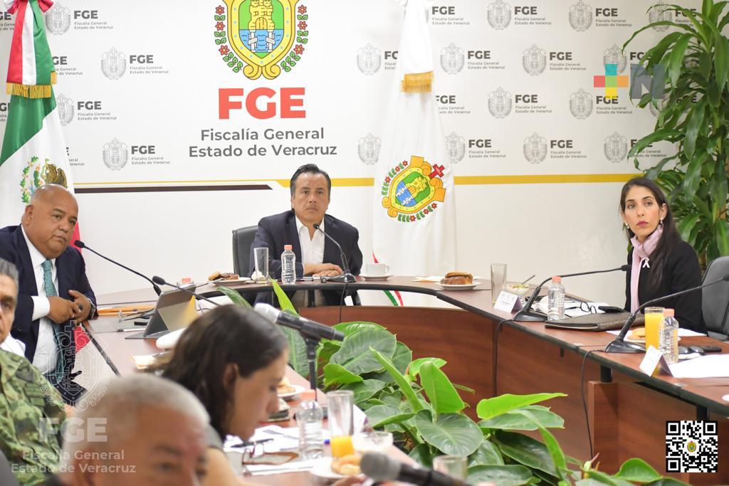 En instalaciones de FGE, sesionó la Mesa para Construcción de la Paz