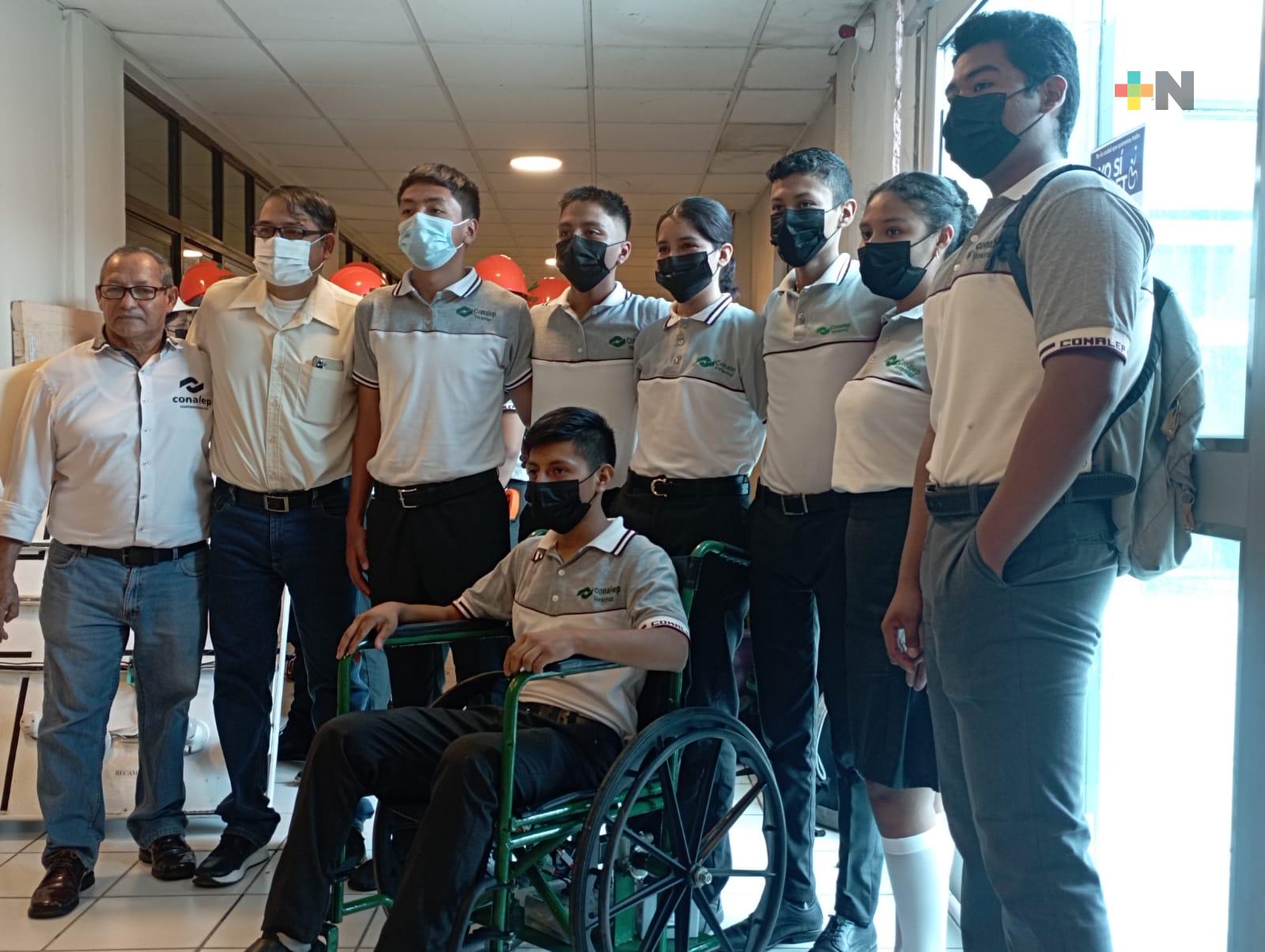 Conalep #58 de Coatza ganó concurso estatal ¡Proyectos que tú haces campeones!