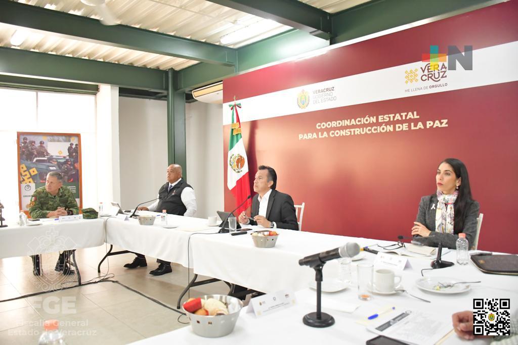 Sesiona Mesa para la Construcción de la Paz, en Emiliano Zapata