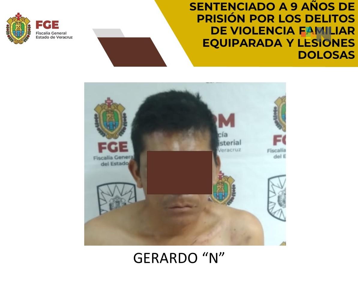 Gerardo «N» es sentenciado por delitos de violencia familiar equiparada y lesiones dolosas