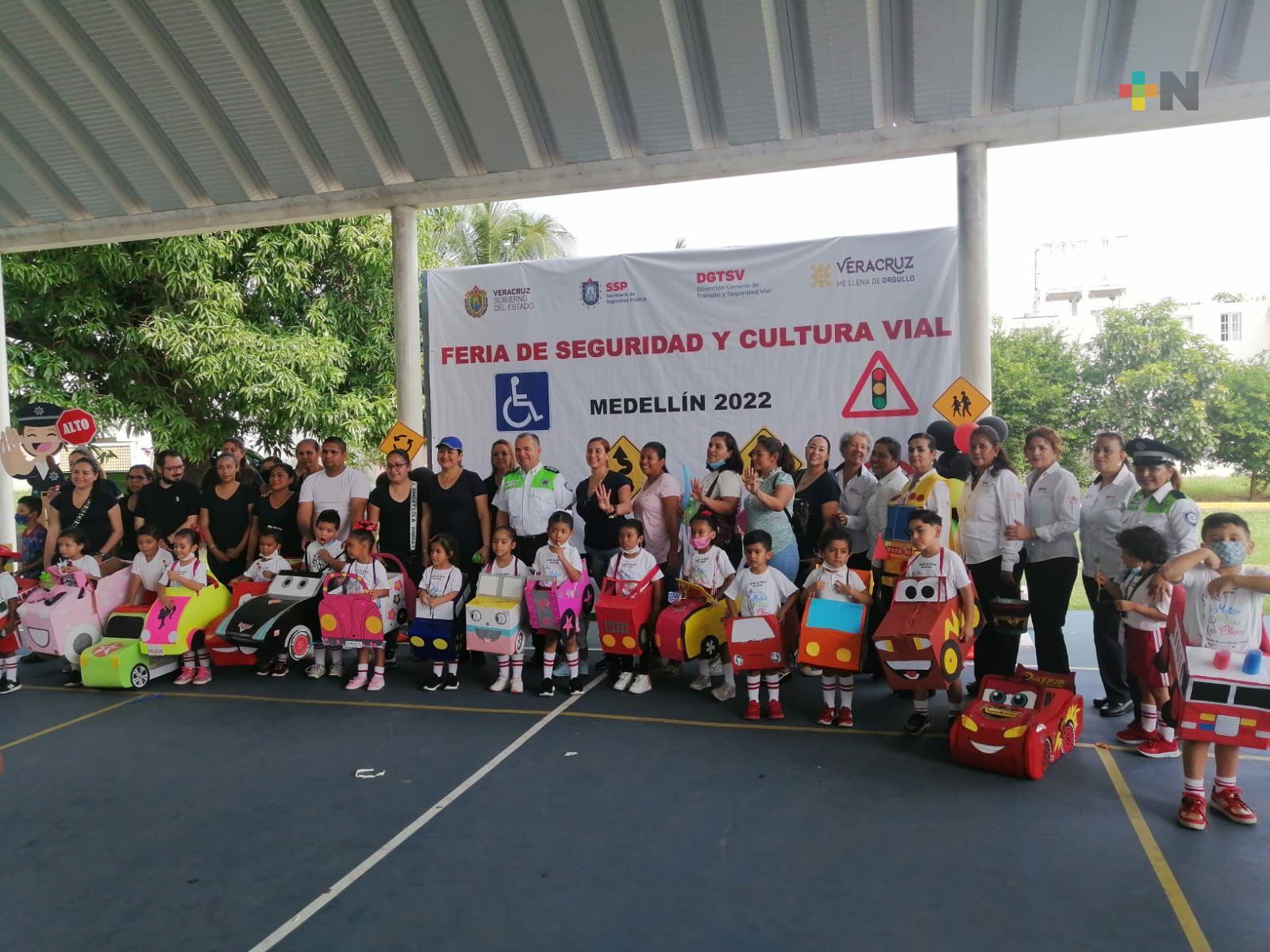 Realiza Tránsito Estatal la Feria de Seguridad y Cultura Vial en Medellín