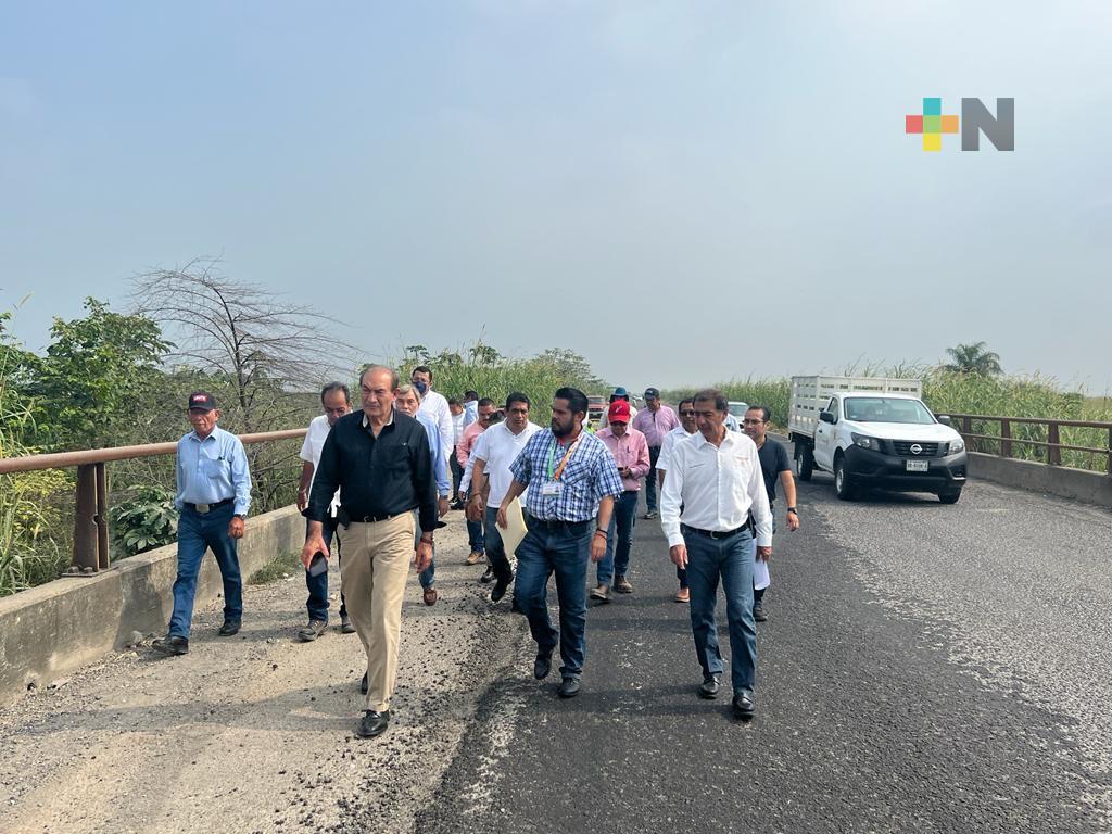 Supervisan autoridades de SICT  tramo «Las Matas»