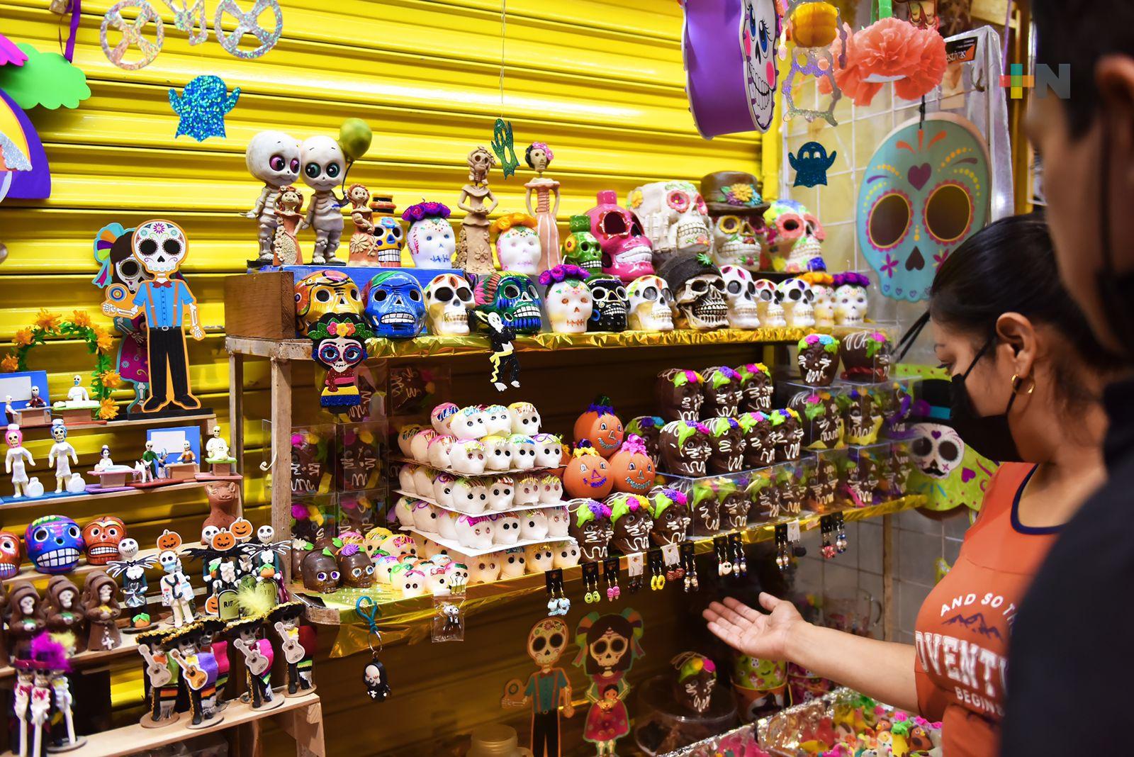 Actividades por Día de Muertos reactivan economía en Xalapa