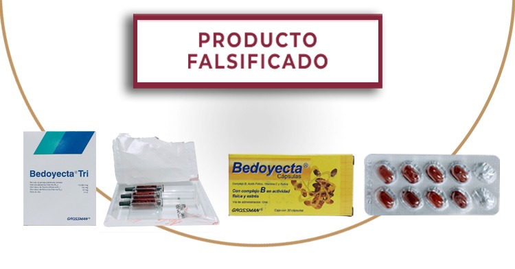 Cofepris alerta sobre falsificación de vitamínicos con complejo B