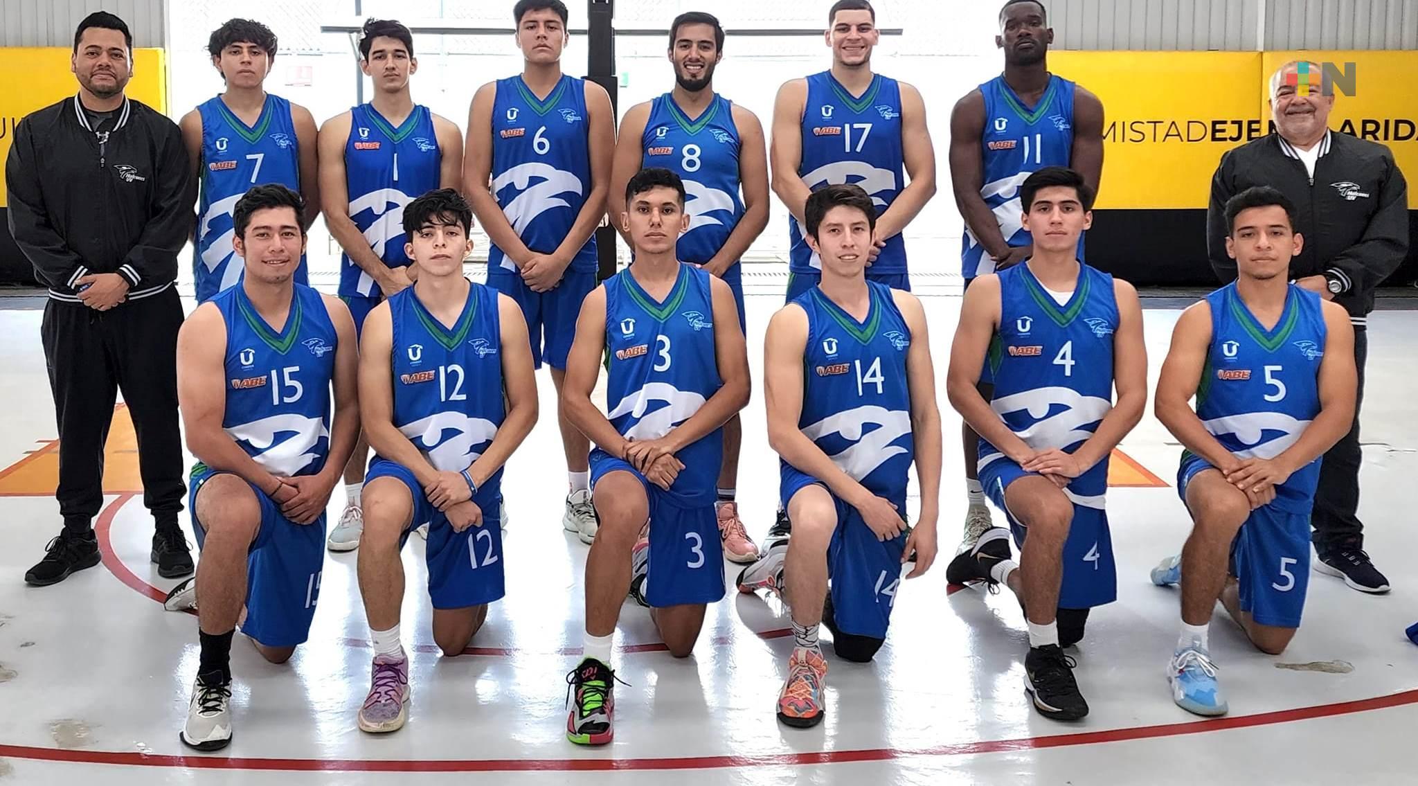 Halcones UV recibirán a la Ibero, en actividad del basquetbol estudiantil