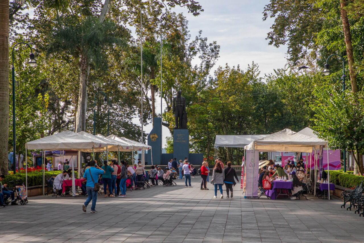 Excelente respuesta de xalapeños para la feria de salud