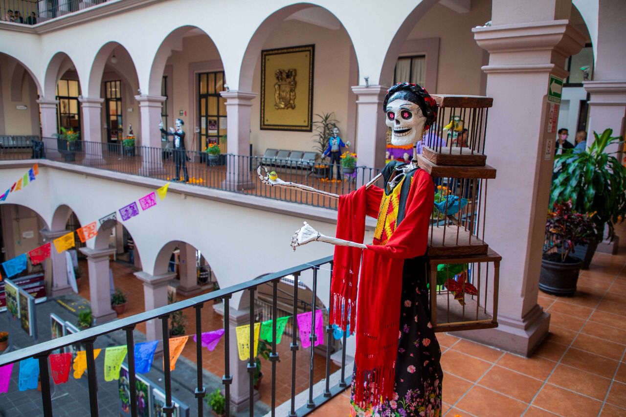 Celebra Palacio Municipal el Día de Muertos