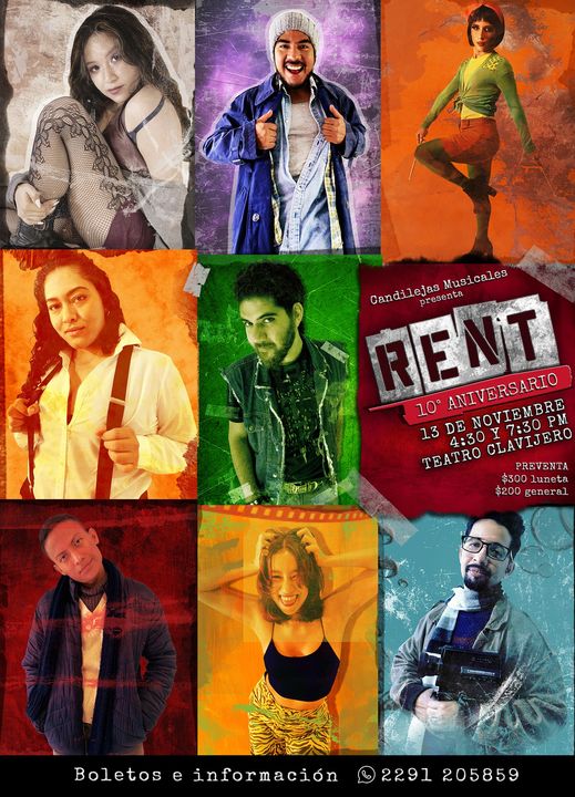 Presentarán «Rent» en Veracruz puerto