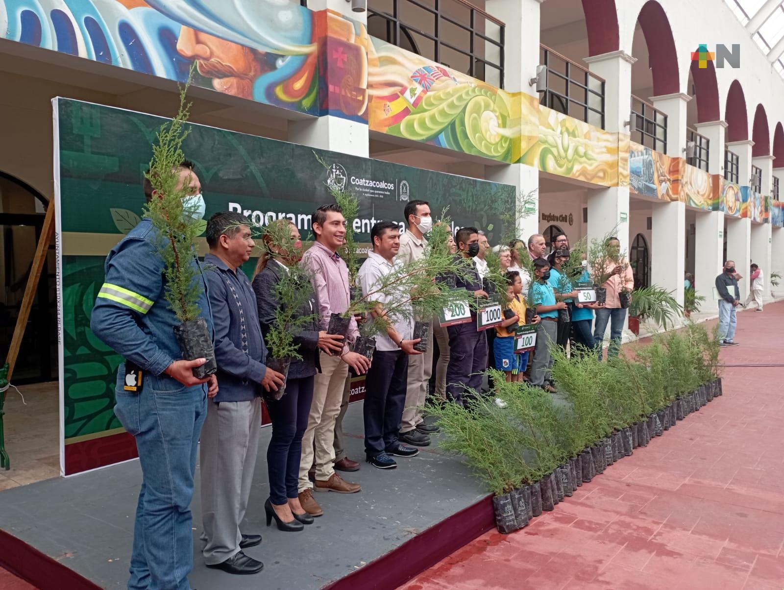 Inicia segunda etapa de reforestación en Coatzacoalcos