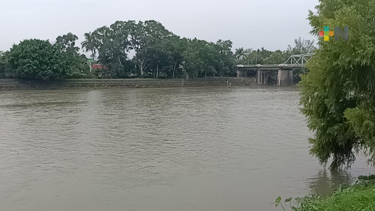 Aumenta nivel de río Bobos; PC de Martínez y San Rafael en alerta