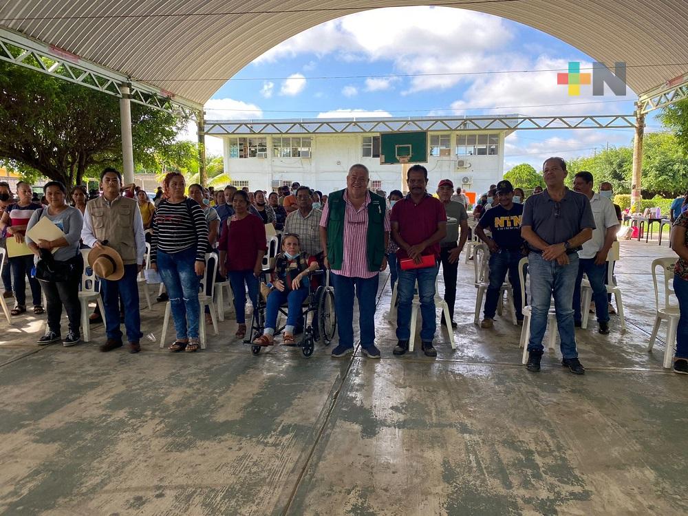 Se dispersaron 1.5 millones de pesos en Tres Valles por Tandas para el Bienestar